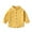 Yellow, variant on GYRATEDREAM Toddler Baby Boys' Long Sleeve Shirts Kids Classic Collared Button-Down Tshirt Solid Cotton Top Yellow for 2-9Y