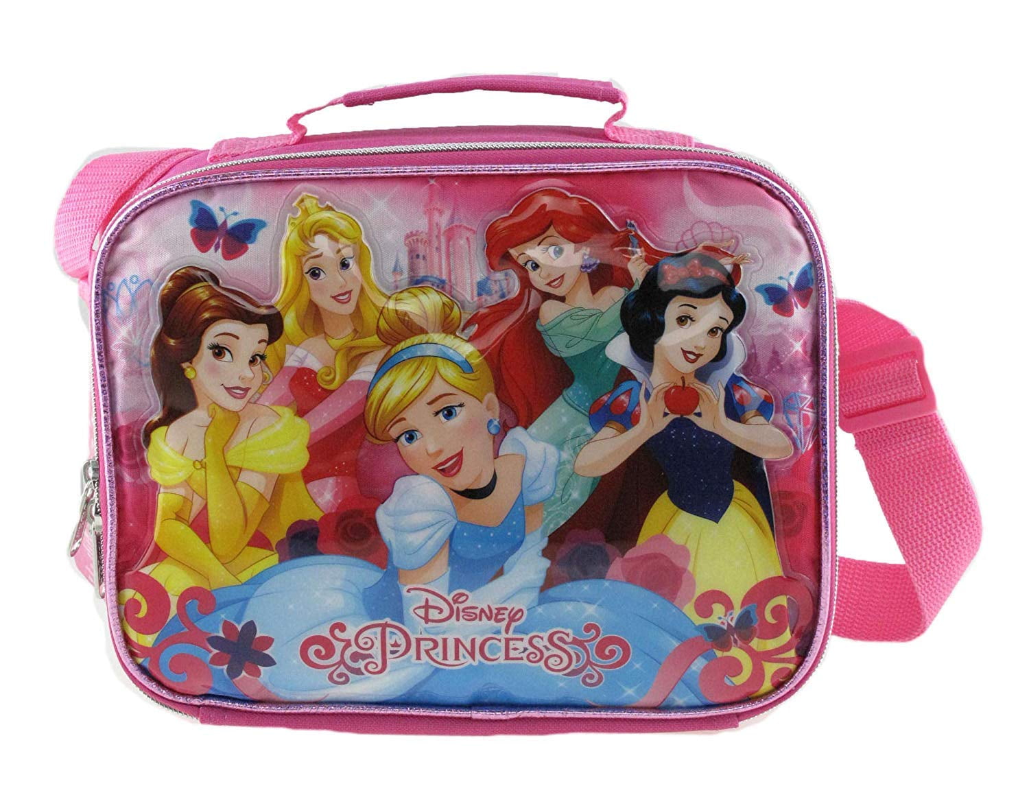 Disney Princess Storage Travel Insulated Lunch Bag A14844
