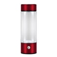 thumbnail image 1 of Wosthever Botella de agua rica en hidrógeno de acero inoxidable alimentada por antideslizante a prueba de golpes 420ml taza cilíndrica redonda Accesorios para electrodomésticos Vino rojo Wosthever HA084653-03, 1 of 6