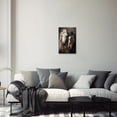 thumbnail image 2 of ZHONGYUTONG Horse Wall Art Black White and Brown Horse Poster Canvas Running Animals Pictures Painting for Living Room Decor Framed (12.00" x 18.00"), 2 of 5