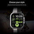 thumbnail image 4 of MesaSe 2.01” HD Display Smartwatch Plus - Wireless Calling  Multi Sports Modes  Sedentary Reminders  Music Player  Weather Forecast  Sports Pedometer for Android and iOS Devices  with Fre, 4 of 6