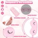 thumbnail image 4 of Soidarity Mascarilla para dormir rejuvenecedora, 2 piezas, para descanso nocturno reparador, vendaje para ojos, mascarilla nocturna Cuidado de ojos, 4 of 6