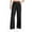 Black, variant on Kilaqueen Youth Boys Girls Golf Pants Classic Solid Flat Front Dress Pants with Pockets Comfy Waistband School Uniform Pants Casual Stretch Twill Pants, 4-15Years