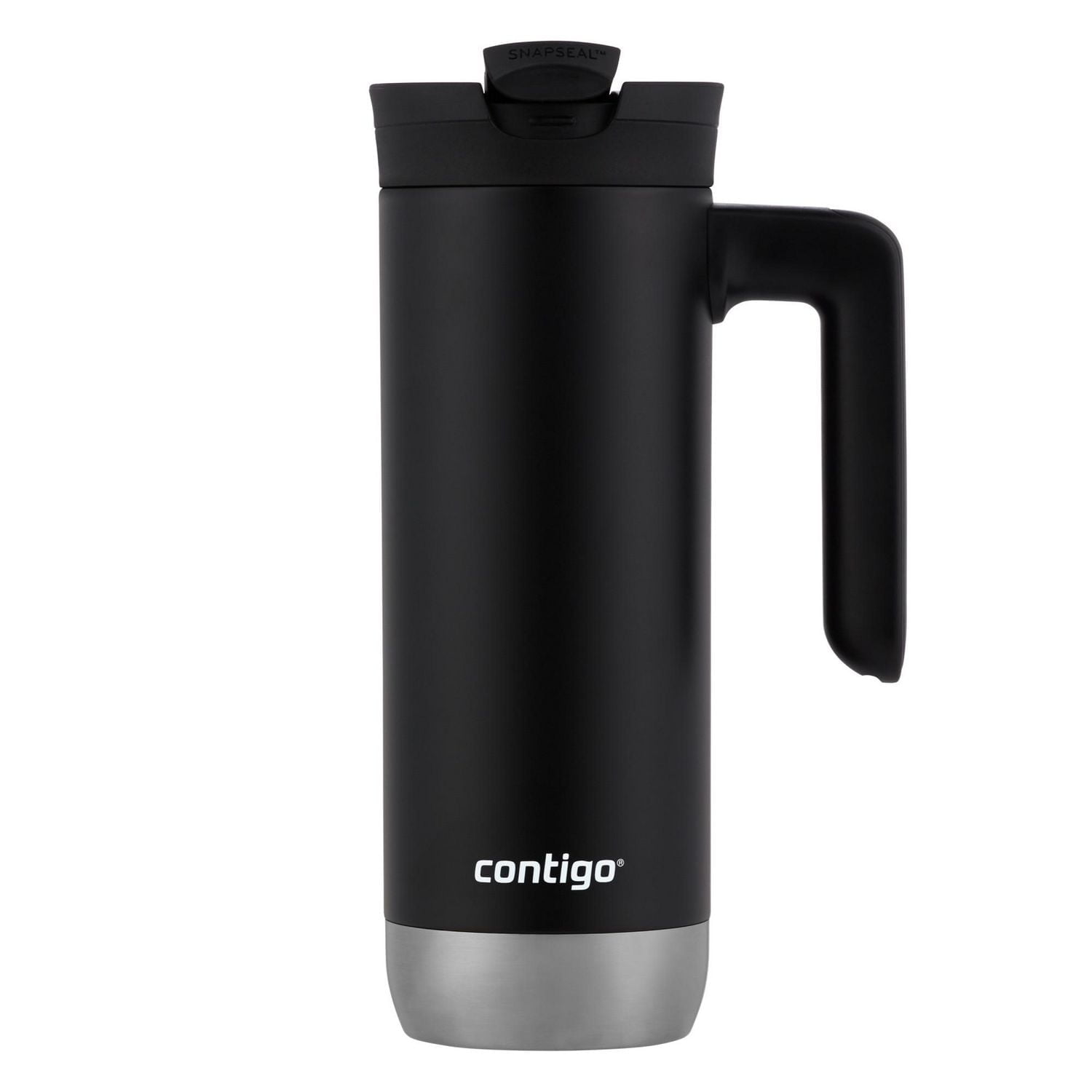 Tasse de voyage Contigo Superior 2.0, acier inoxydable, isolation par le vide, Noir réglisse 591 ml (20 oz)