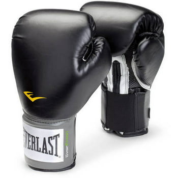 Everlast Pro Style Training Gloves, Black, Unisex, Boxing