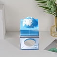 thumbnail image 4 of Calendario de Escritorio de Notas 3D Soledad Modelo de calendario de Adviento DIY azul, 4 of 9