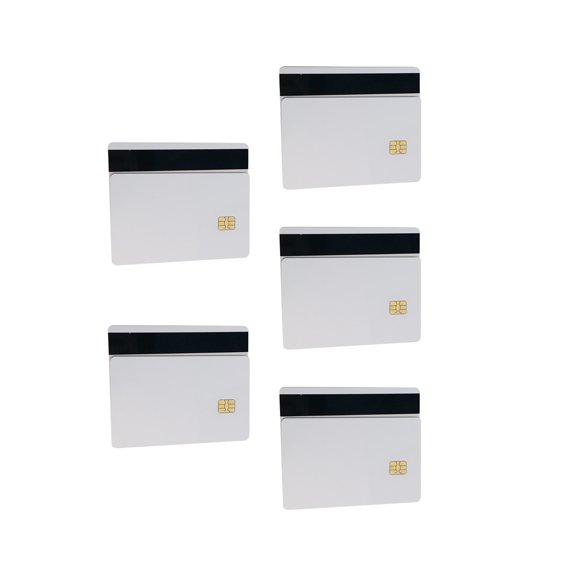 GUYUTING 10x Smart Cards for Secure Data Storage 256 × 8-bit EEPROM, 10-Year Data Retention