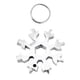 thumbnail image 1 of 18-en- material acero Inoxidable De Nieve herramienta Snowboard Llave Multi-herramienta Destornillador Para Viaje Camping Plata, 1 of 8
