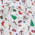 thumbnail image 4 of Gogreen 4PC Queen Christmas Sheet Set Deep Pocket Fit 16", Breathable Microfiber Soft Queen Sheet Set Warm Sheets, Luxury Hotel Style Christmas Decor Queen Bed Sheet Set, Christmas Gift, 4 of 8