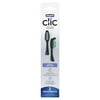 Oral-B Clic Toothbrush Whitening Replacement Brush Heads, Black, 2 Count