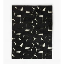 Black Hand tufted modern wool area rug for home , New home gift ,Home decor Rugs ,Handmade rugs