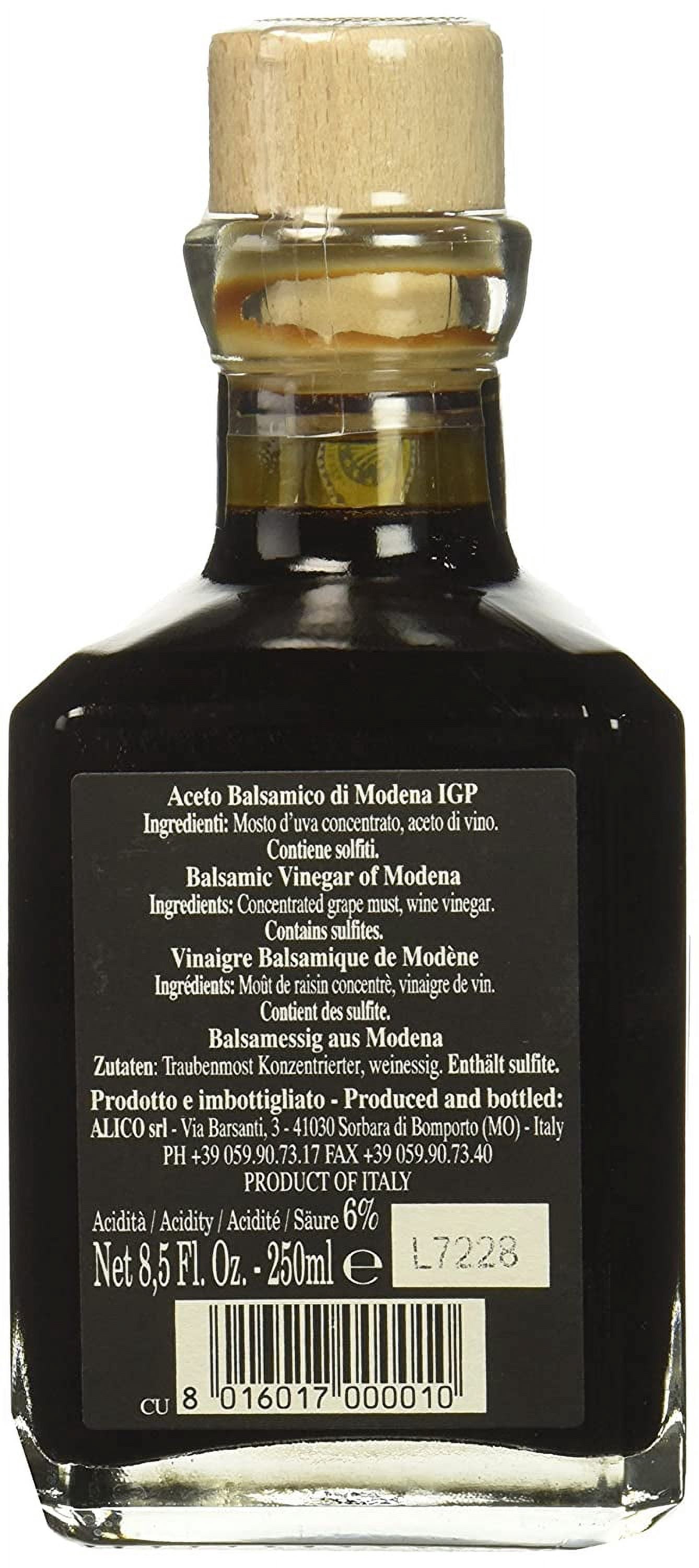 Fattoria Estense Square Bottle 12 Year Old Balsamic Vinegar