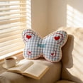 thumbnail image 1 of Deeceymbur Butterfly Shape Backrest Pillow Lumbar Support Cushion Bed Chair Sofa Reading Pillow Decorative Throw Pillow Comfort Back Neck Relaxation Home Decor, 1 of 6