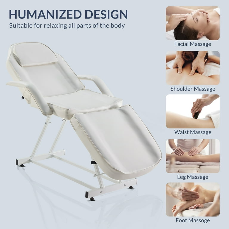 Bellavie Massage Facial Bed Adjustable Table Chair Beauty Spa Salon Tattoo Beauty Cream Walmart