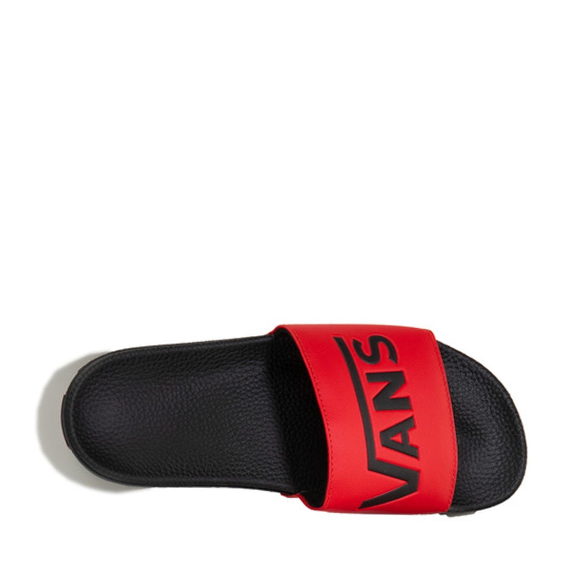 Red discount vans slides