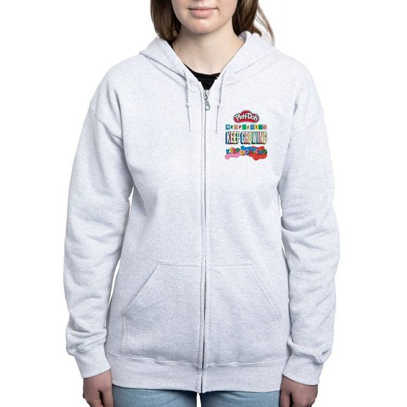 CafePress - Play Doh Keep Going Keep Growing Sweatshirt - Women's Zip Hoodie