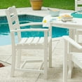 thumbnail image 2 of POLYWOOD&reg; La Casa Cafe Recycled Plastic Dining Arm Chair, 2 of 7