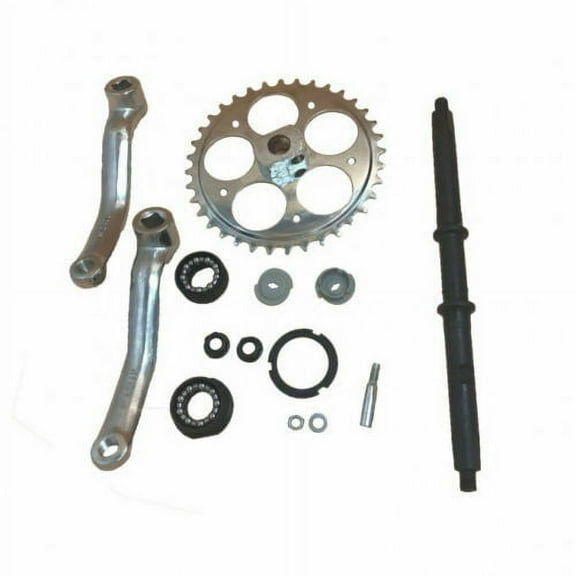 DONSP1986 36T Wide Crank Assembly Kit for 2 stroke&4 stroke motor-Motorized bike