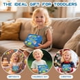 thumbnail image 4 of BUSY EDITION Letter Stamps for Kids, 71-Piece Wooden Alphabet and Number Stamp Set with Flashcard Learning Cards Ages 3-6, 4 of 8