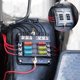 thumbnail image 4 of Bloque de fusibles con soporte de caja de circuito de tierra, cubierta protectora, indicador de luz LED, 4 of 5