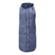 thumbnail image 5 of Meichang Chaleco largo de plumón para mujer, chaqueta con capucha sin mangas, talla grande, abrigos cálidos y delgados con cremallera, chaleco acolchado para exteriores,Blue,XL, 5 of 7