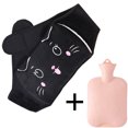 thumbnail image 3 of 2 uds. riñonera cálida de invierno para aliviar el dolor calentador de manos almohadilla para la cintura (gato negro) Ndcxsfigh Cuidado Belleza, 3 of 5