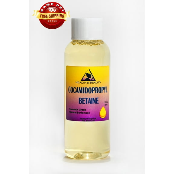 Cocamidopropyl Betaine Coco Betaine Natural Surfactant Liquid 100% Pure 2 oz