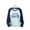 Light Blue, variant on Sweatshirts for Toddler Boys Color Block Letter Print Children's Long Sleeved T Shirt Pullover Casual Tops Size 4-5T