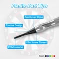 thumbnail image 5 of Uxcell Plastic Dart Tips 100 Pack 2BA Thread Soft Dart Tips Green, 5 of 7
