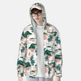 thumbnail image 2 of Disketp Hawaii Palms for Men's Sun Protection Hoodie Performance Long Sleeve Fishing Outdoor Lightweight-Large, 2 of 7