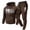 Brown&1080, variant on CONFREE Mens Sweatsuit 2 Peice Sets Athletic Tracksuit for Men Usa Flag Graphic Hoodies Joggers Outfits Cozy Fall Winter Track Suits Set