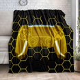 thumbnail image 1 of Boys Throw Blanket,Gamer Blanket Teenage Boys Gifts Ideas for Bedroom Decor Kids Teens Blanket Super Soft Fleece for Couch (MT-A25, 60x50), 1 of 4