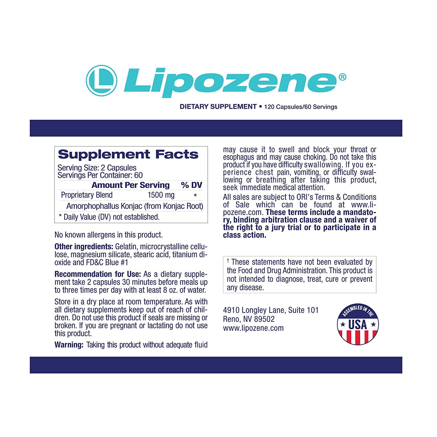 lipozene mega bottle fat burner appetite suppressant weight loss lipozene how it works