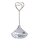 thumbnail image 1 of Soporte para números de mesa en forma de corazón, estable, de Metal de primera calidad, resistente, duradero, ampliamente utilizado, portatarjetas de 9cm en forma de corazón, 1 of 5