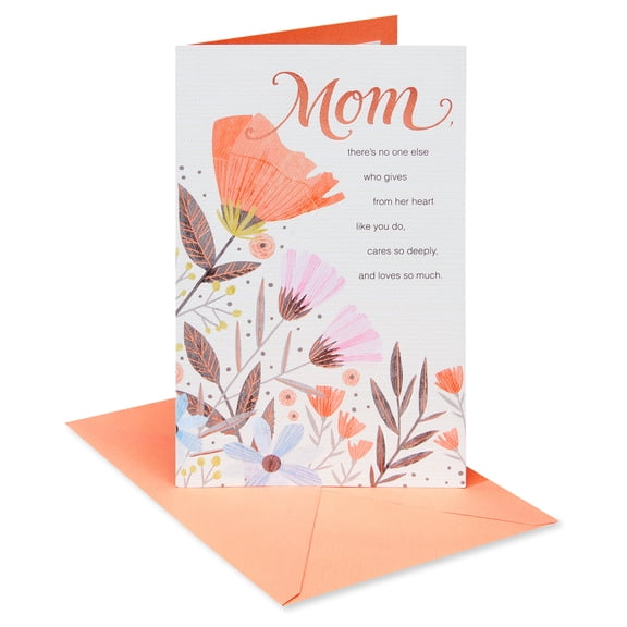American Greetings Mother's Day Card for Mom (Floral Love)