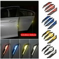 thumbnail image 3 of Lefu Reflective Carbon Fiber Auto Car Side Door Edge Protector Guard Sticker 4PCS, 3 of 3