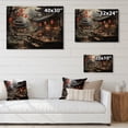 thumbnail image 4 of Designart "Red Lantern China Art painting I" Chinese Print on Natural Pine Wood, 4 of 5