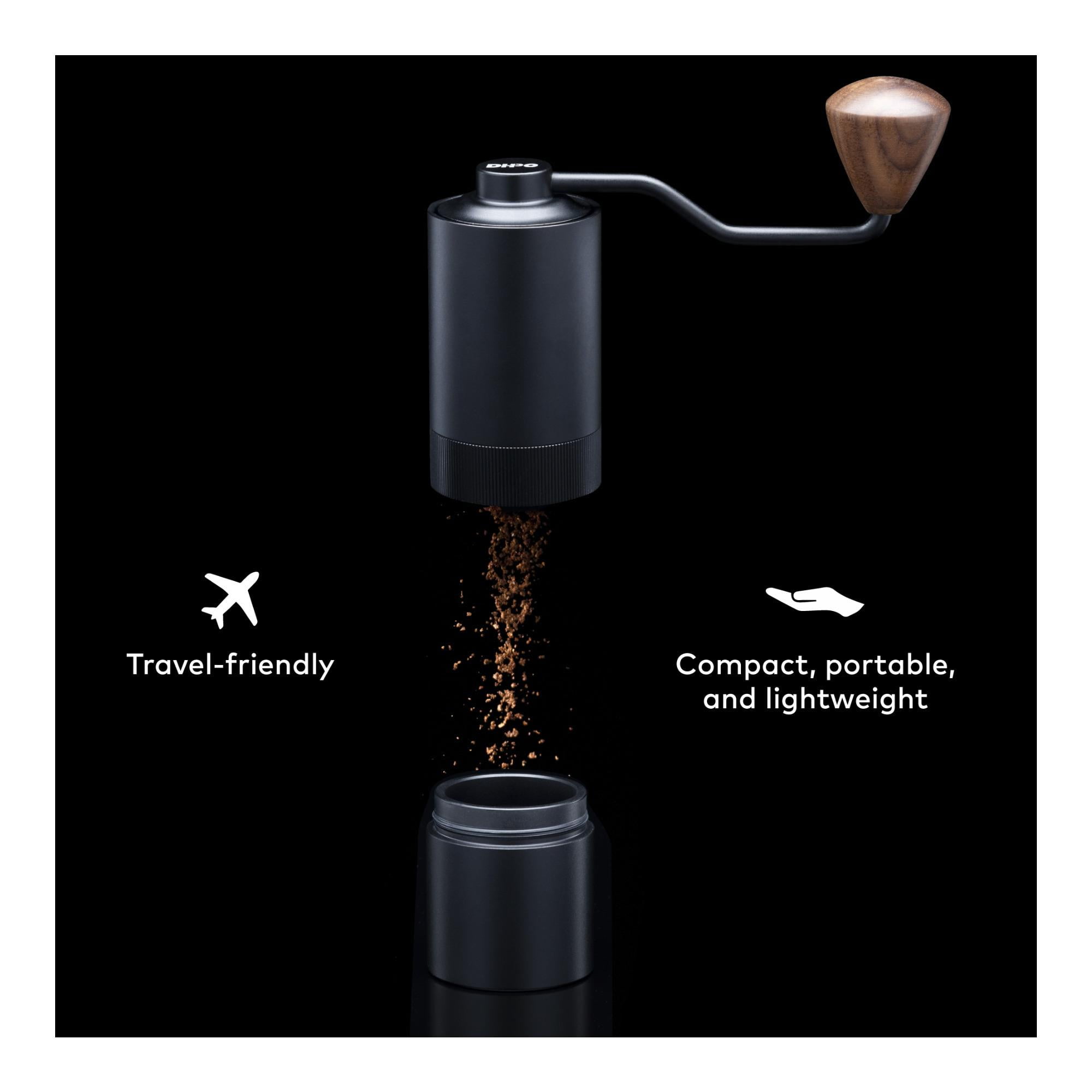 ChefWave Aluminum Alloy Manual Conical Burr Coffee Grinder w