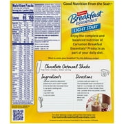 Carnation Breakfast Essentials Light Start Instant Complete Nutritional Drink, Chocolate, 5.64 OZ (Pack of 2)