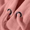 thumbnail image 4 of Eltusu Girls Hoodies, Long Sleeve Pullover Solid Color Loose Girls Sweatshirts Pink Size 7-8 T, 4 of 5