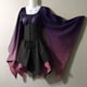 thumbnail image 3 of Gibobby Vestidos Casuales para Mujer Disfraz medieval para mujer Vestido de camisa irlandesa con manga de trompeta con corsé Vestido tradicional Hallowe(Morado,G), 3 of 4