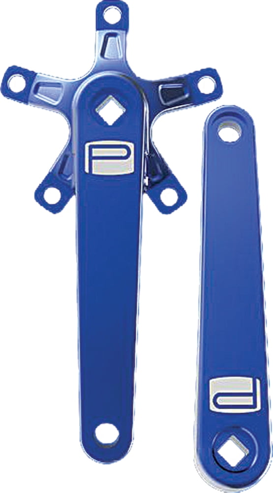 Promax SQ1 Square Taper JIS Cold Crank Arms 155mm Blue