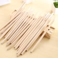 thumbnail image 4 of Natural Wood Pencil HB Blank Hexagonal Non-toxic Standard Sketch Drawing Pencil Stationery Office School Supplies, 4 of 7