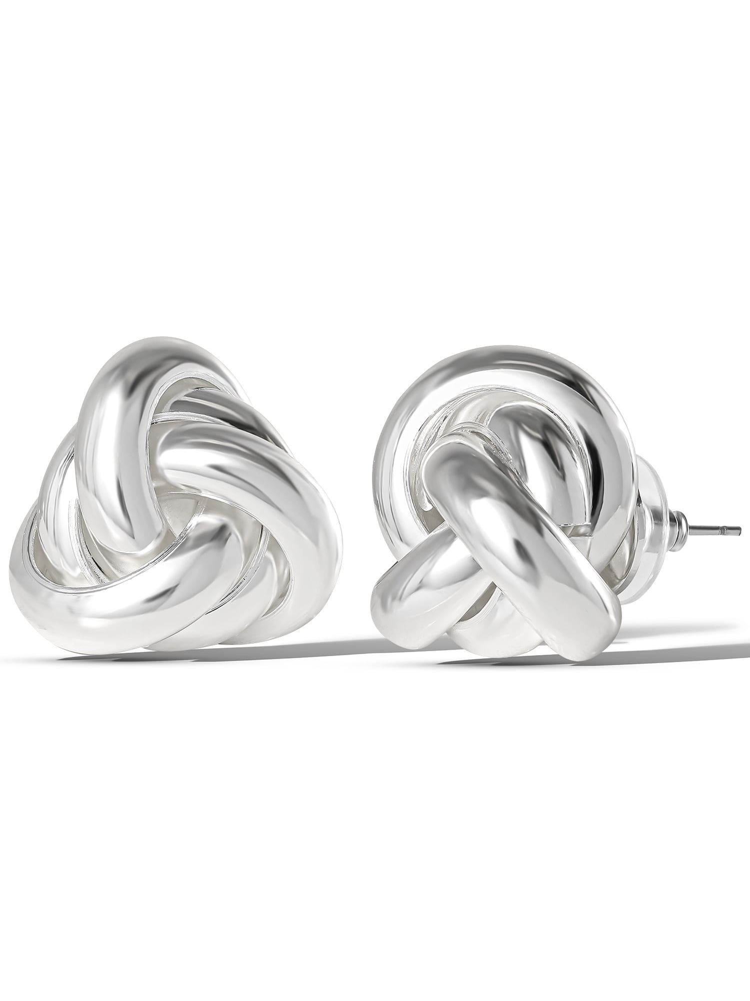 Jessica Simpson Women's Love Knot Stud Earrings