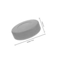 thumbnail image 2 of Phenofice 4Pcs Hockey Accessory PVC Silver For Air Hockey Table Use, 2 of 7