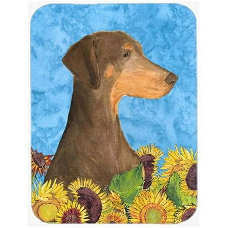 

Doberman Glass Cutting Board - Large