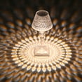 thumbnail image 2 of Rechargeable Diamond Touching Table Lamp For Bedroom Living Room Dining Room Decoration Rechargeable Night Light, 2 of 9