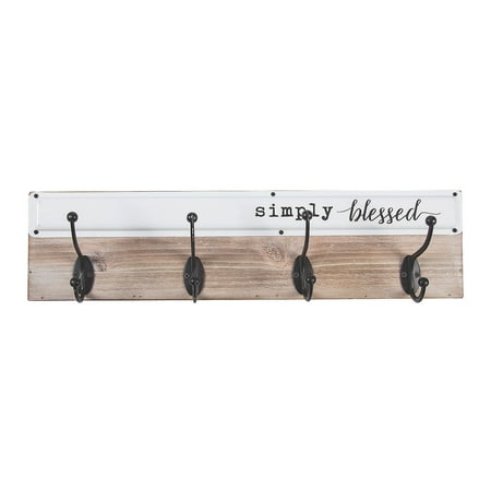 UPC: 0192073802411 | Simply Blessed Wall Hanger – Home Decor – 1 Piece