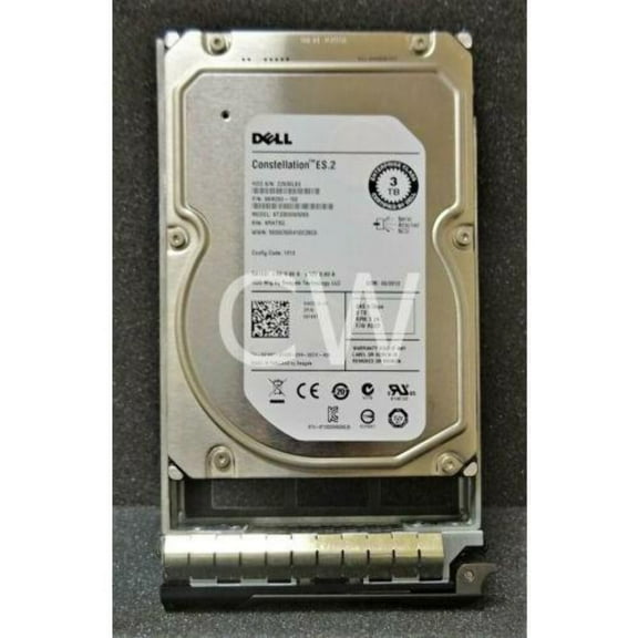 Dell 91K8T 091K8T Dell 3TB 7.2K RPM 6Gb/s 64MB 3.5" SAS SERVER HDD Hard Drive