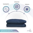 thumbnail image 5 of Funda Extra Sofá Cama Cozy matrimonial azul marino, 5 of 5